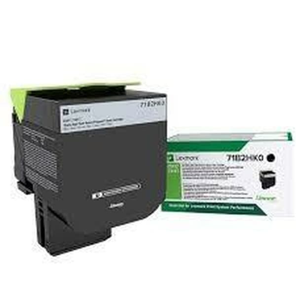 Toner Lexmark 71B2HK0 Svart