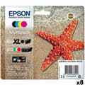 Miniatyrbild 3 av 4: Original Bläckpatron Epson Svart/Cyan/Magenta/Gul (8 antal)