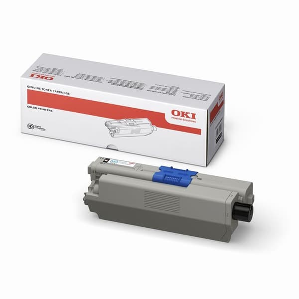 OKI 44469804 tonerkassett - Kompatibel C510/C530/MC561 - Svart - Standardkapacitet 5 000 sidor