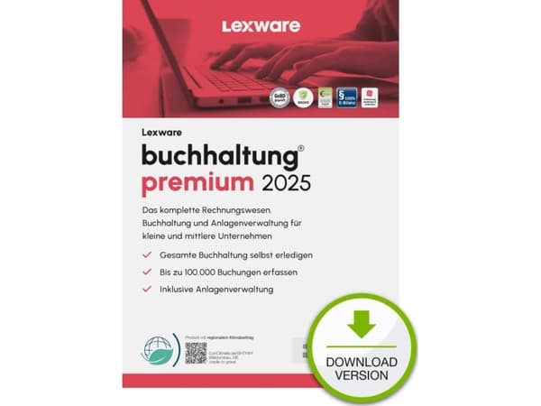 Program Lexware LEXWARE ESD regnskapspremie 2025 ubegrenset varighet nedlasting