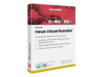 Program Lexware LEXWARE ESD nytt skattekontor 2025 flerbrukerversjon ubegrenset varighet nedlasting