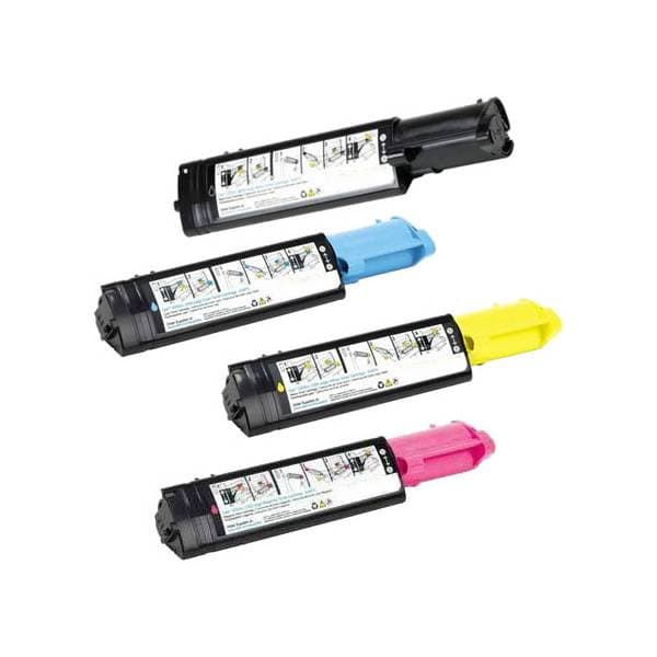 Pixojet Toner Dell 3010 - JH565-WH006, 4-pack rabattpaket 8000 sidor
