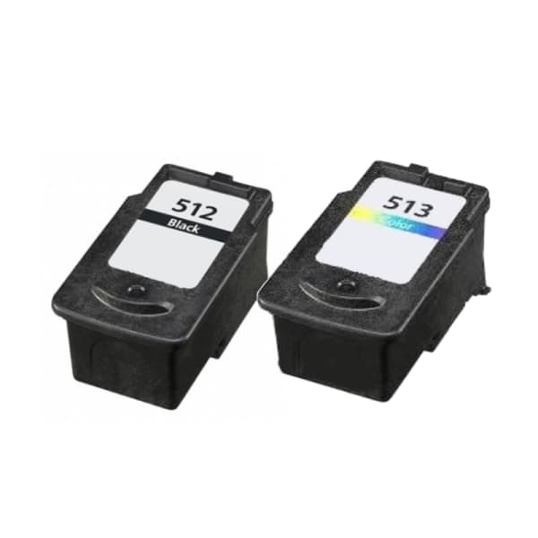 Pixojet Blekkpatroner Canon PG-512 / CL-513 - 2969B001, 2 Pakke med rabatt 33 ml