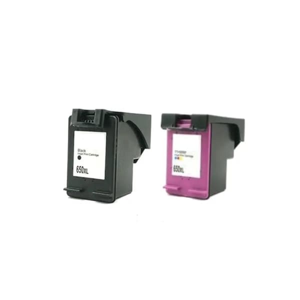 Pixojet-mustepatruunat HP 650 XL - CZ101AE, 2 kpl 32,2 ml