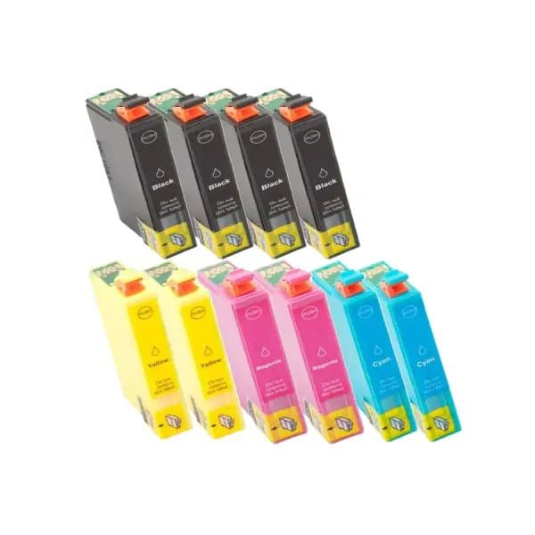 Pixojet Blekkpatroner Epson 604 XL - C13T10H14010, 10-pakning 112 ml
