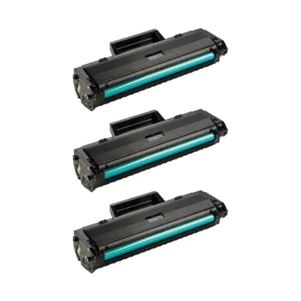 Pixojet Toner HP 106A - W1106A, 3-pakning rabattpakke 3000 sider