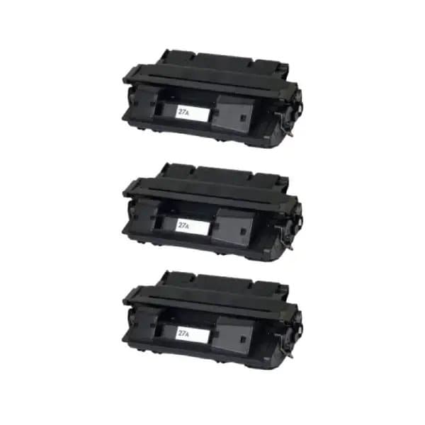 Pixojet Toner HP 27A - C4127A, 3-pack lågprispaket 18000 sidor
