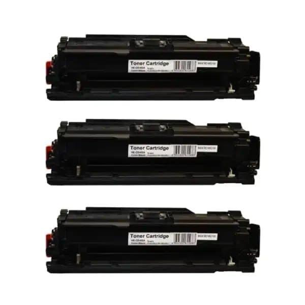 Pixojet Toner HP 507A - CE400A, 3-pack lågprispaket 16500 sidor