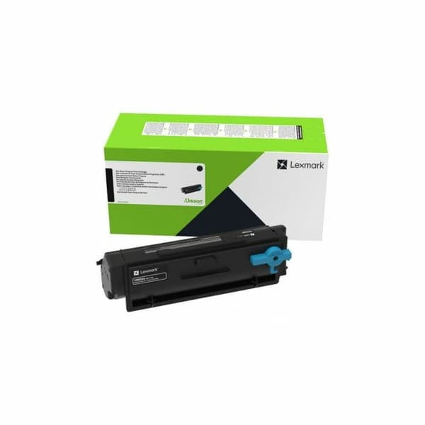 Original toner Lexmark 55B200E Sort