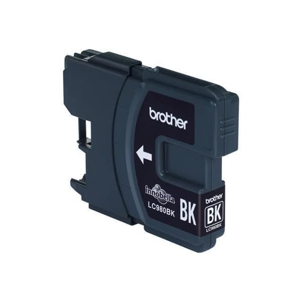 Bläckpatron - BROTHER - LC-980BK - Svart - Upp till 300 sidor