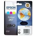 Miniatyrbillede 2 af 2: Original blækpatron Epson WF-100W 267 INK CARTRIDGE Tricolour (5 enheder)