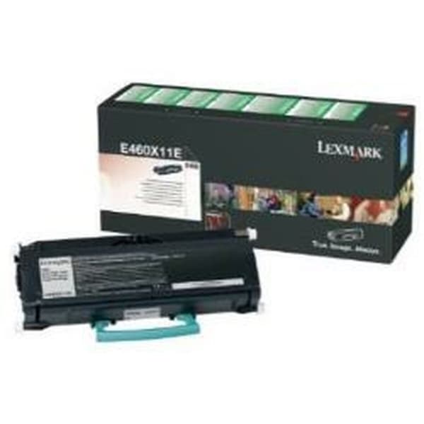 Original toner Lexmark E460X31E Sort (1 enheder)
