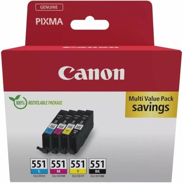 Originale Blekkpatroner Canon 6509B015 Flerfarget (4 enheter)