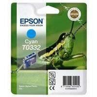 Epson T0332 Original Dye Cyan Ink Cartridge för Stylus Photo 950