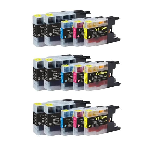 Brother LC 1280 bläckpatroner med 15 rabatterat paket 351ml