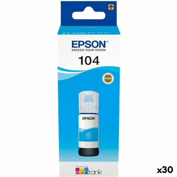 Påfyllningsbläck Epson Nº 104 Turkos