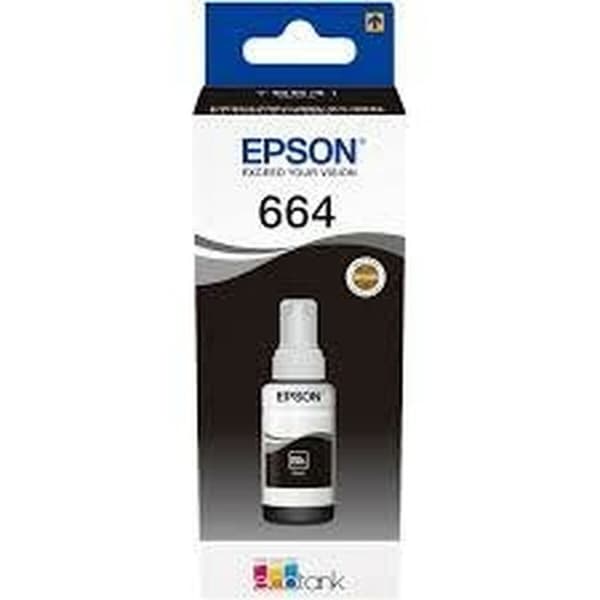 Påfyllningsbläck Epson Nº 664 Svart