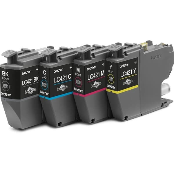 Alkunperäinen mustepatruuna Brother MFC-J1010DW / DCP-J1050DW Keltainen (4 osaa)