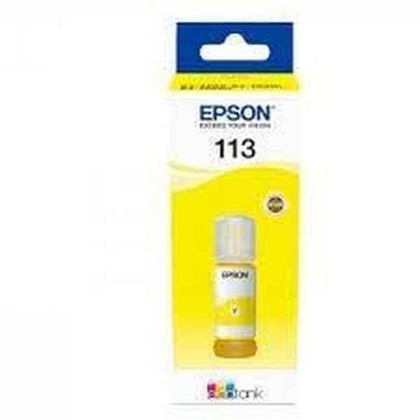 Täyttömuste Epson ET-5850, ET-5800, ET-16650, ET-16600, ET-5880, ET-5170 - Nº 113 Keltainen