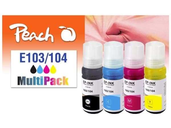 Peach 321330, Standardavkastning, 70 ml, 70 ml, 4500 sidor, 4 styck, Flerpack