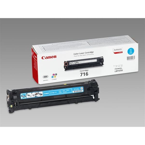 CANON 716C Cyan lasertonerkassett - Kompatibel LBP-5050/5050n, MF-8030Cn - Räcker upp till 1500 sidor