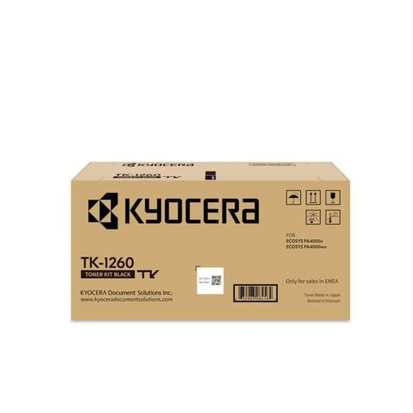Toner - KYOCERA - TK-1260 - Svart - Kompatibel - Laserskrivare