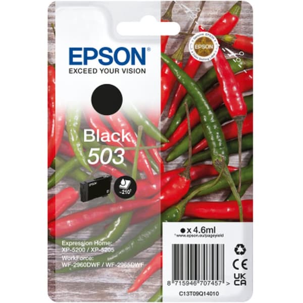 Original Bläckpatron Epson C13T09Q14020 Svart
