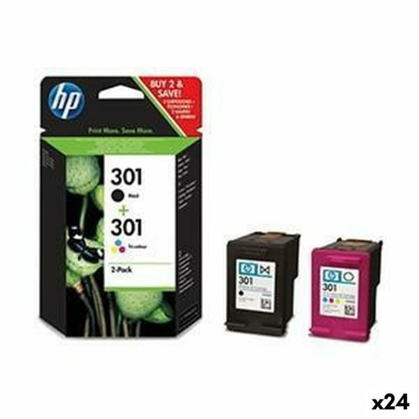 Original Bläckpatron HP 301 Gul (24 antal)