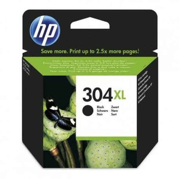 Original blækpatron HP Nº304XL Sort (60 enheder)