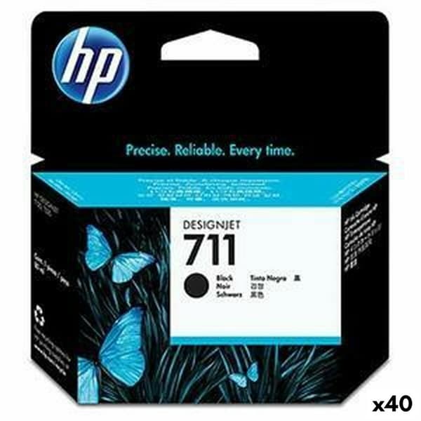 Kompatibel blækpatron HP 711 Sort (40 enheder)