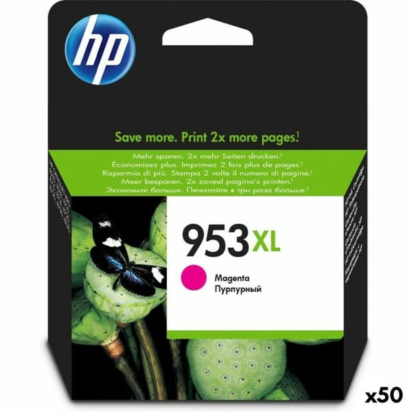 Alkunperäinen mustepatruuna HP 953XL Magenta (50 osaa)