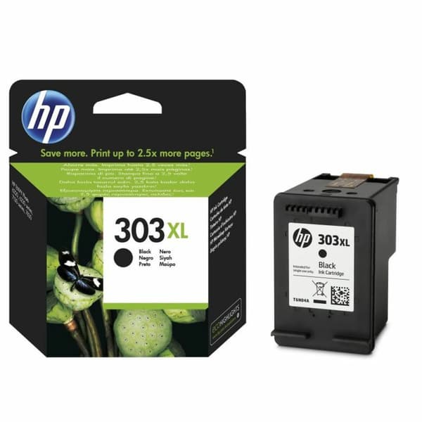 Alkunperäinen mustepatruuna HP Nº 303XL Musta (60 osaa)