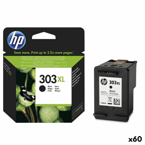 Alkunperäinen mustepatruuna HP Nº 303XL Musta (60 osaa)
