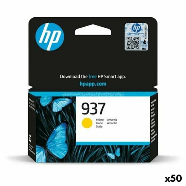 Original blækpatron HP 937 Gul (50 enheder)