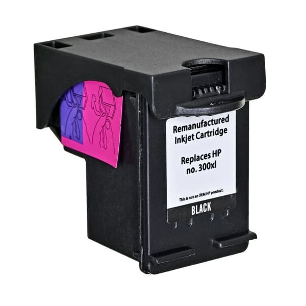 Alkunperäinen mustepatruuna Superbulk HP 300XL CC641 reg B-H300Bk Musta