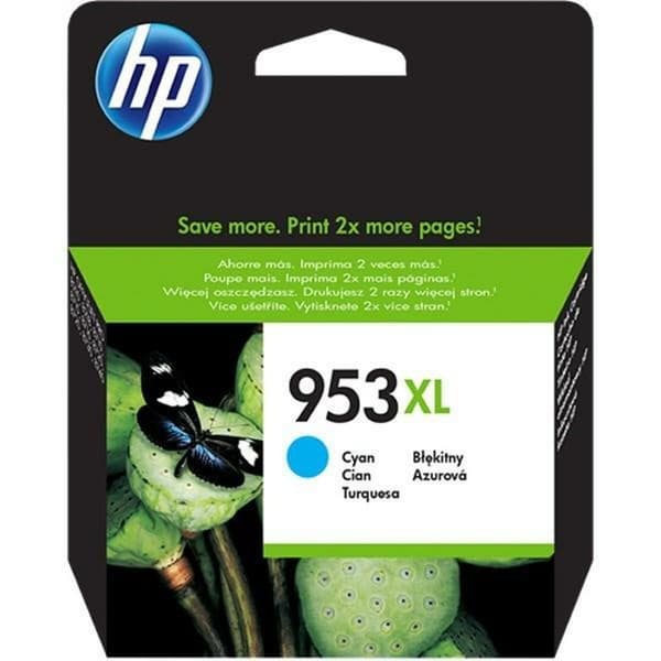 Original Bläckpatron HP 953XL Turkos (50 antal)