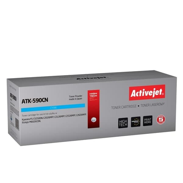 Kompatibel toner Activejet ATK-590CN Cyan