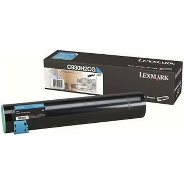 Toner Lexmark C930H2CG Sort Cyan