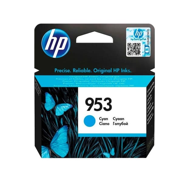 Original blækpatron HP 953 Cyan (50 enheder)