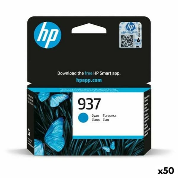 Original blækpatron HP 937 Cyan (50 enheder)