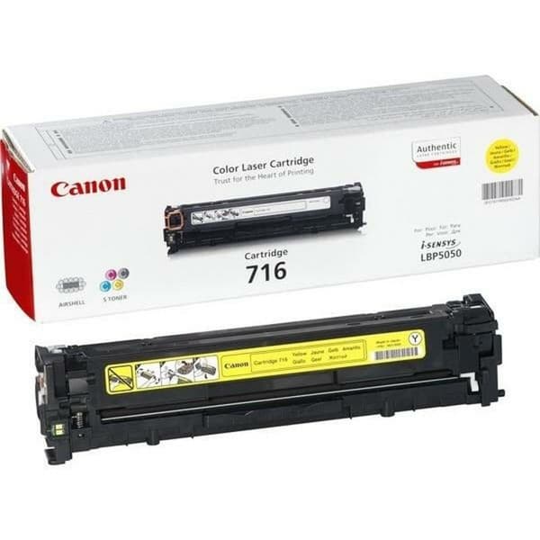 Original toner Canon 716 Y Gul