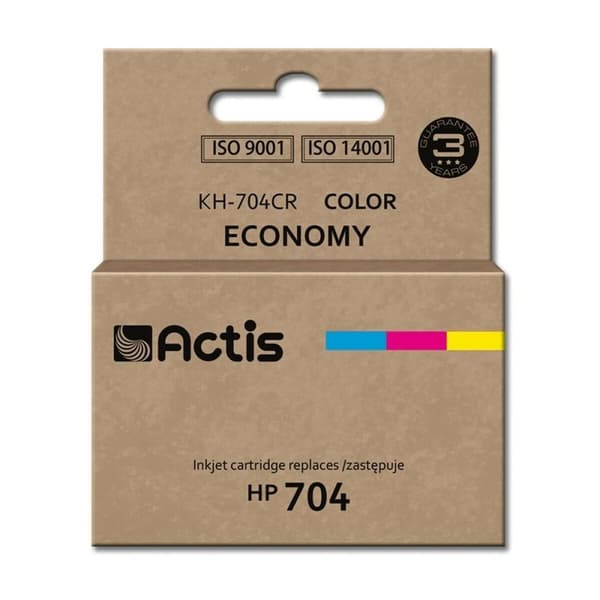 Original Bläckpatron Actis KH-704CR Cyan/Magenta/Gul
