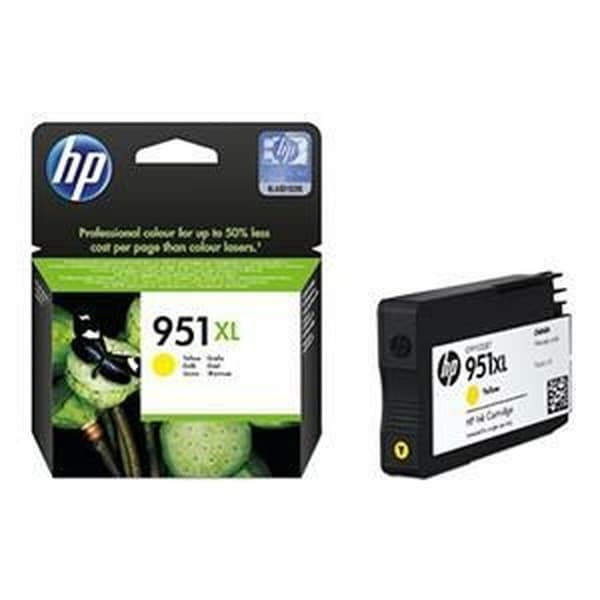 Original blækpatron HP 951 XL Gul (50 enheder)