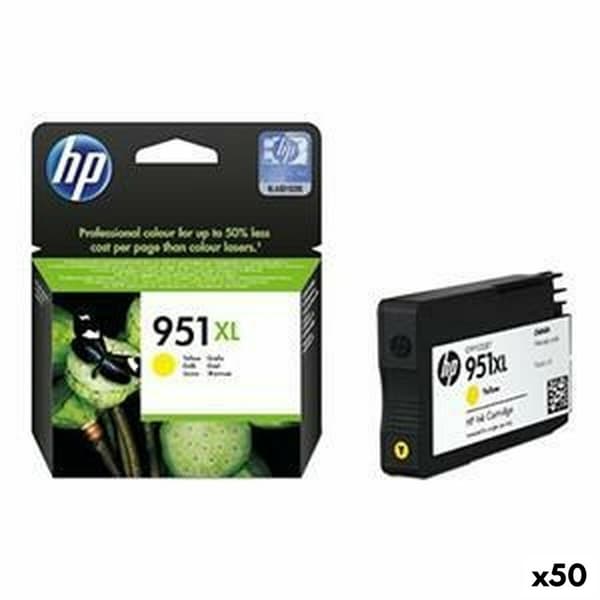 Original blækpatron HP 951 XL Gul (50 enheder)