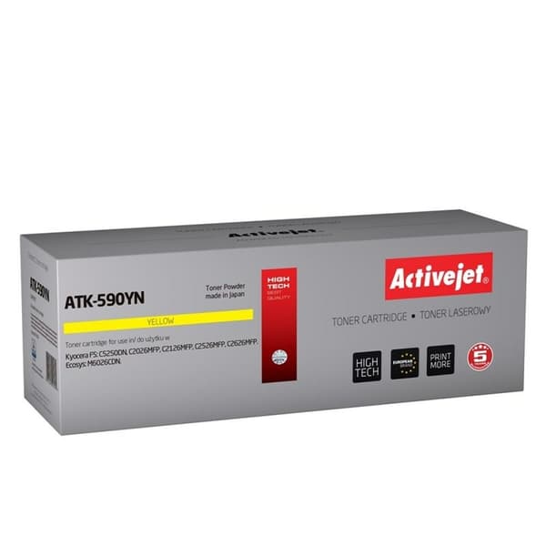 Yhteensopivuus mustepatruuna Activejet ATK-590YN Keltainen