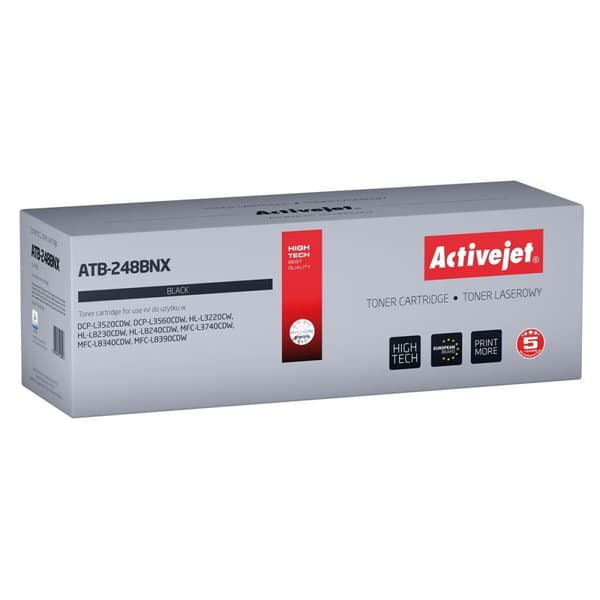 Toner Activejet ATB-248BNX Sort