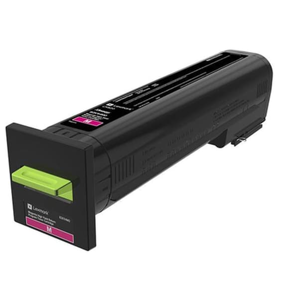 Toner Lexmark 72K2XC0 Sort Magenta