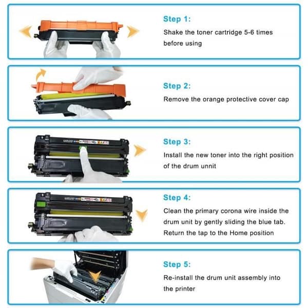 Toner Experte TN243 TN-243 Toner Cartridge Vervanging voor Brother TN243BK TN-243BK Compatibel met HL-L3210CW HL-L3230CDW HL-L3270CDW MFC-L3710CW MFC-L3750CDW MFC-L3770CDW (1 Zwart