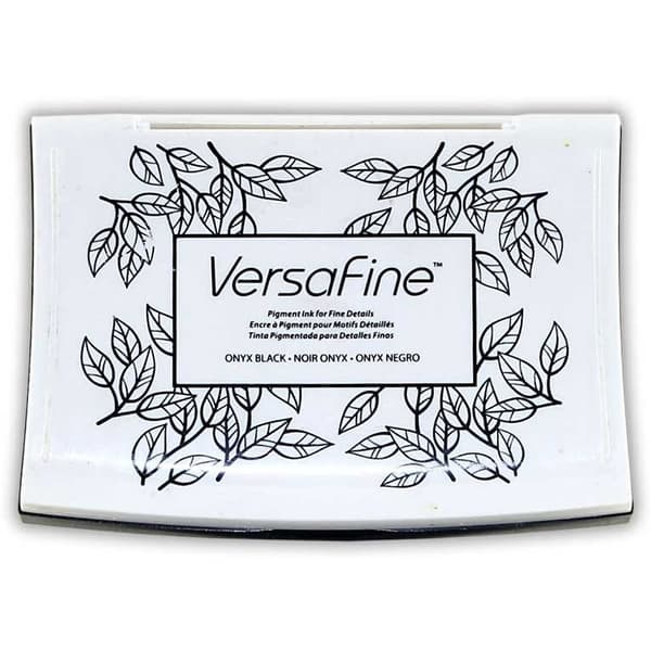 Stämpelfärg Versafine - Onyx Black - Stor Dyna