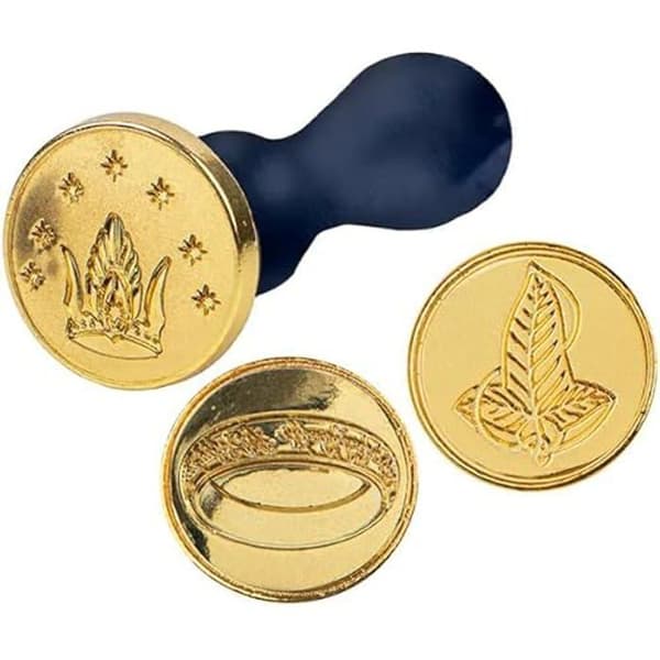 Vaxsstämpelset - CINEREPLICAS - Sagan om ringen - 3 stämplar - Trädesign - Officiell produkt